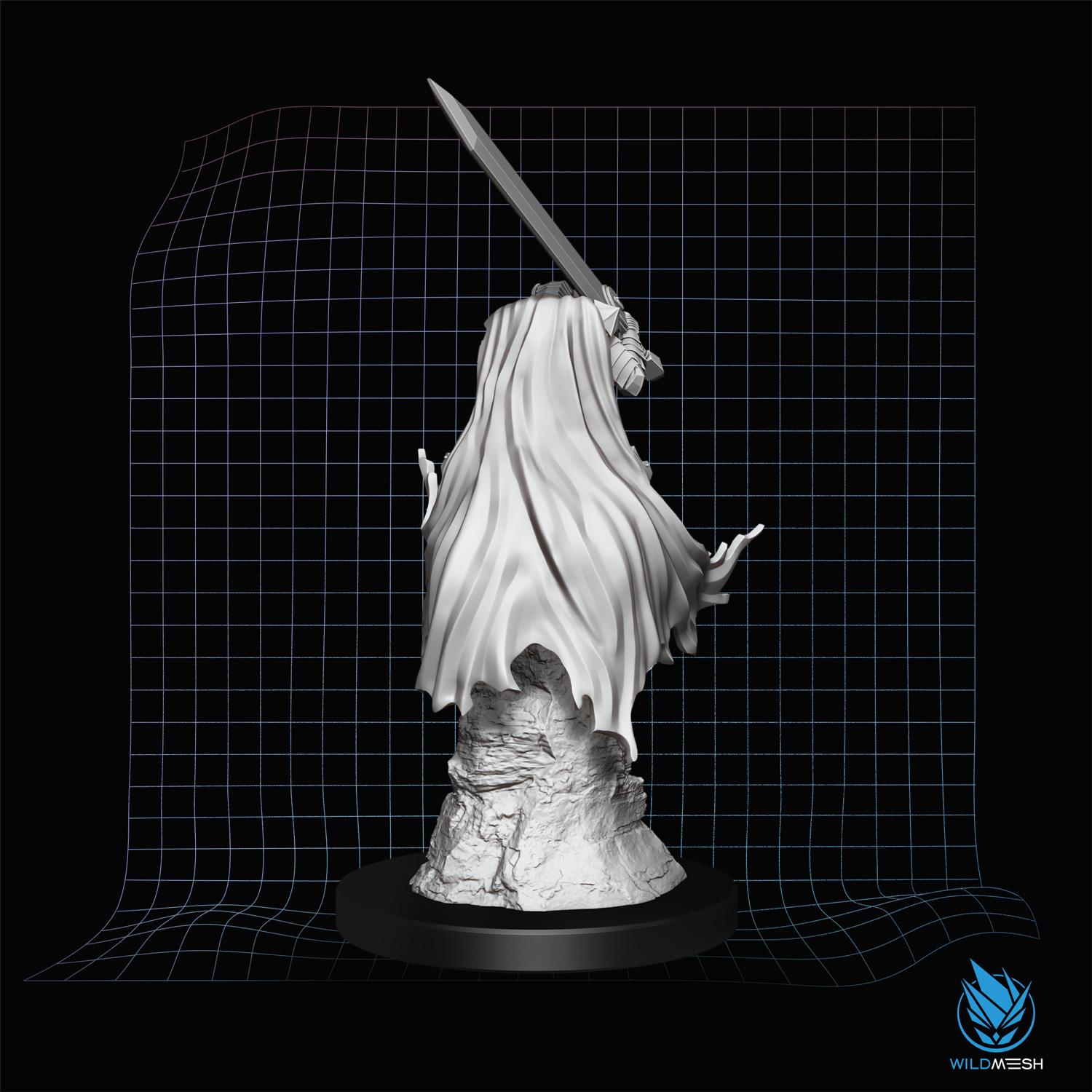 Space Knight Captain 3D MINIATURE STL