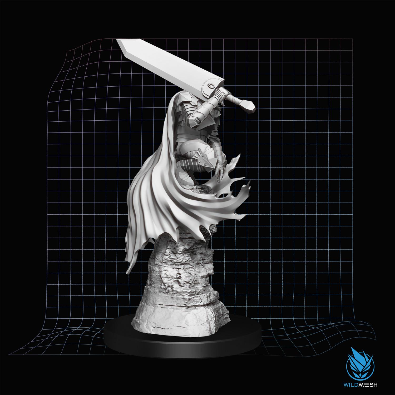 Space Knight Captain 3D MINIATURE STL