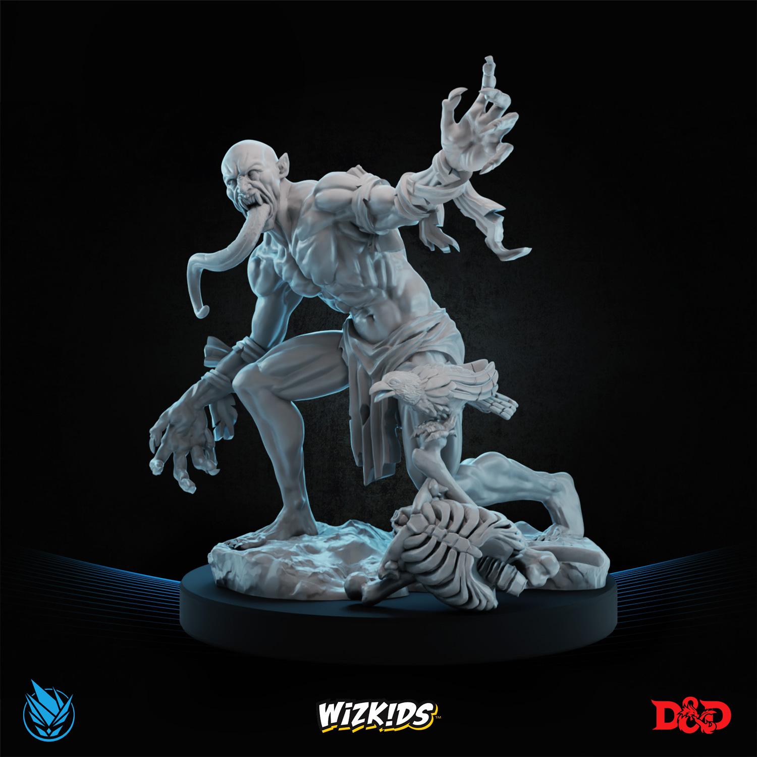 Ghast Ghoul 3D MINIATURE DnD