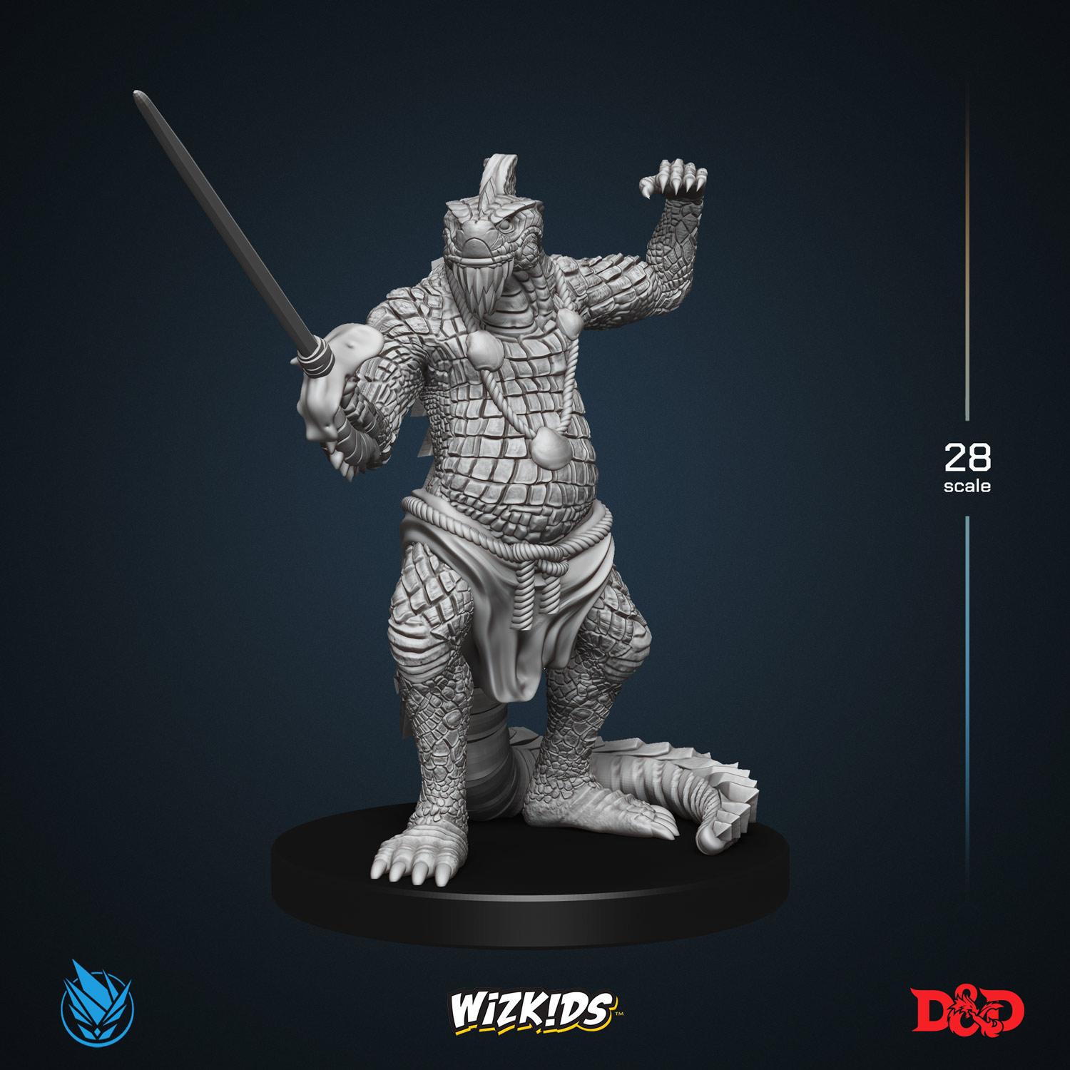 Sauriv 3D MINIATURE DnD