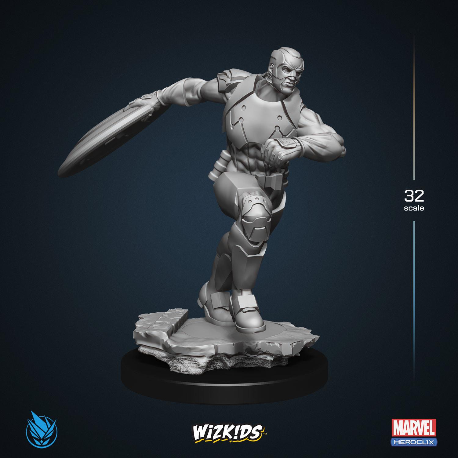 Captain America 3D MINIATURE MARVEL