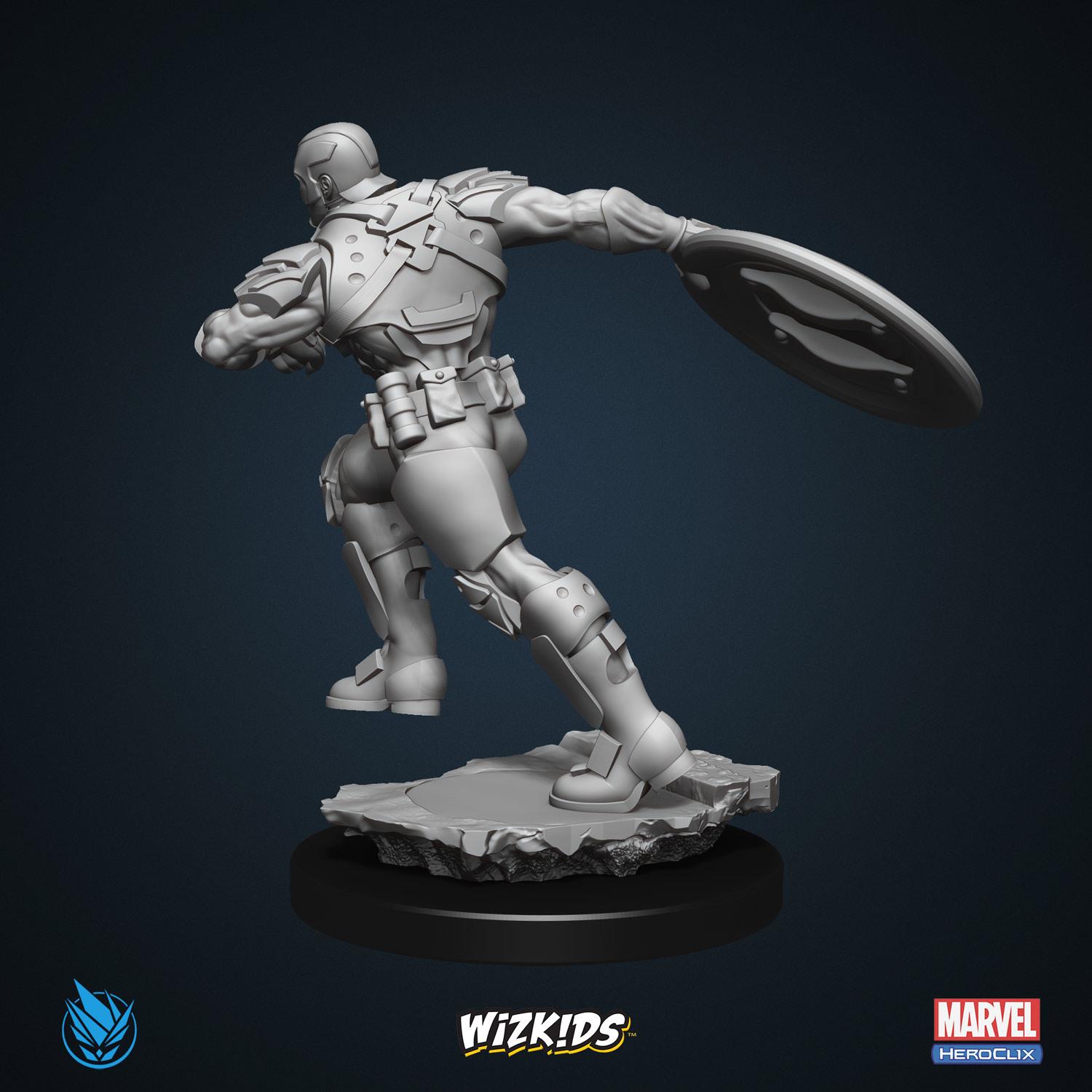 Captain America 3D MINIATURE MARVEL