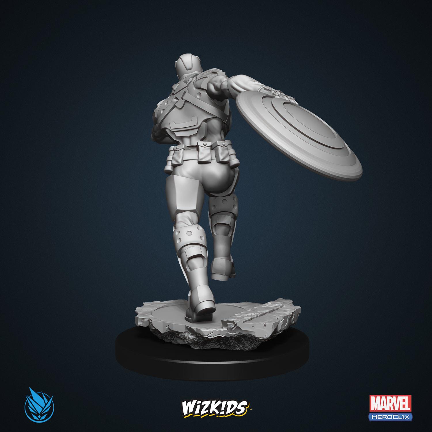 Captain America 3D MINIATURE MARVEL