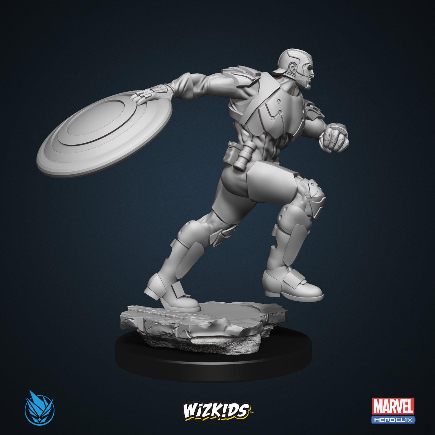 Captain America 3D MINIATURE MARVEL