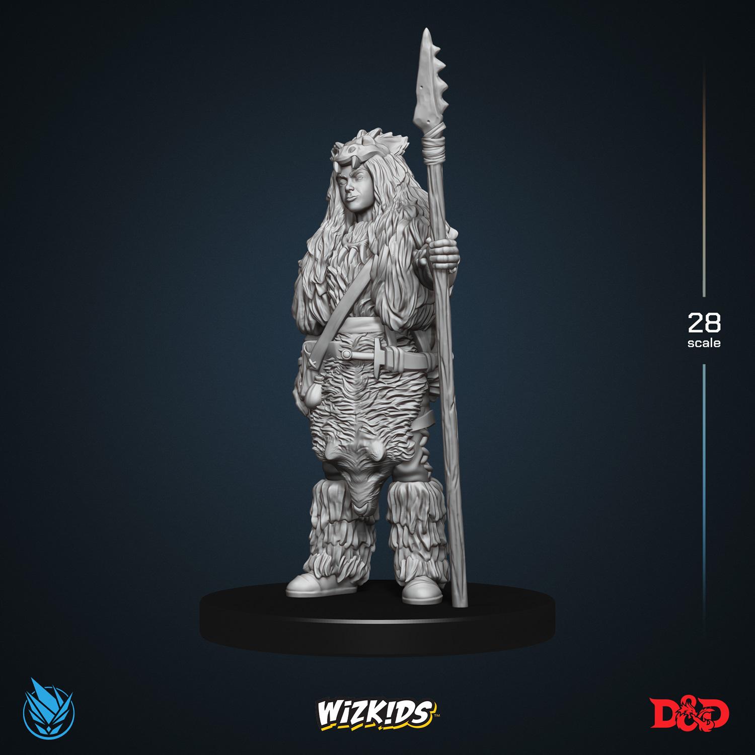 Reghed Nomad 3D MINIATURE DnD