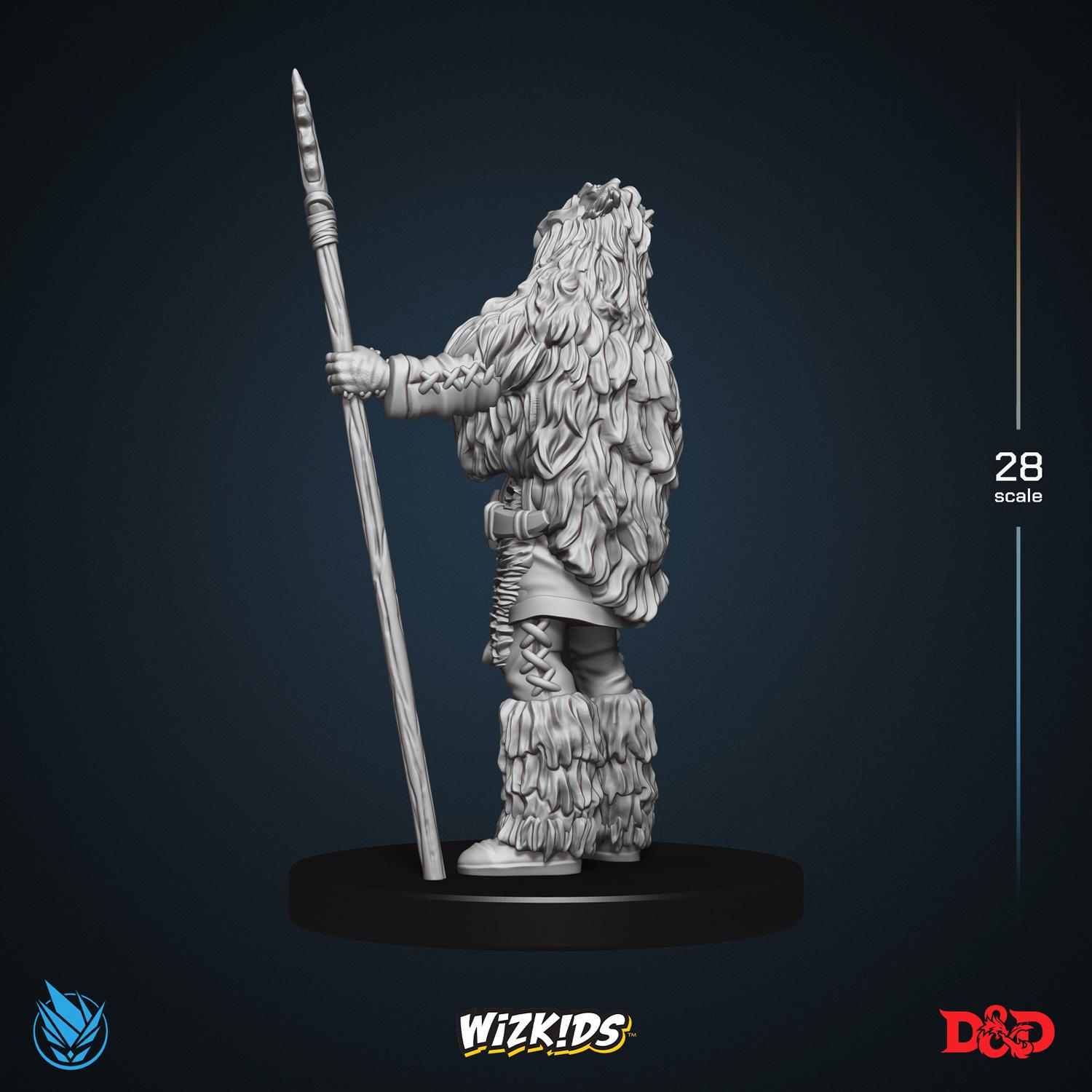 Reghed Nomad 3D MINIATURE DnD