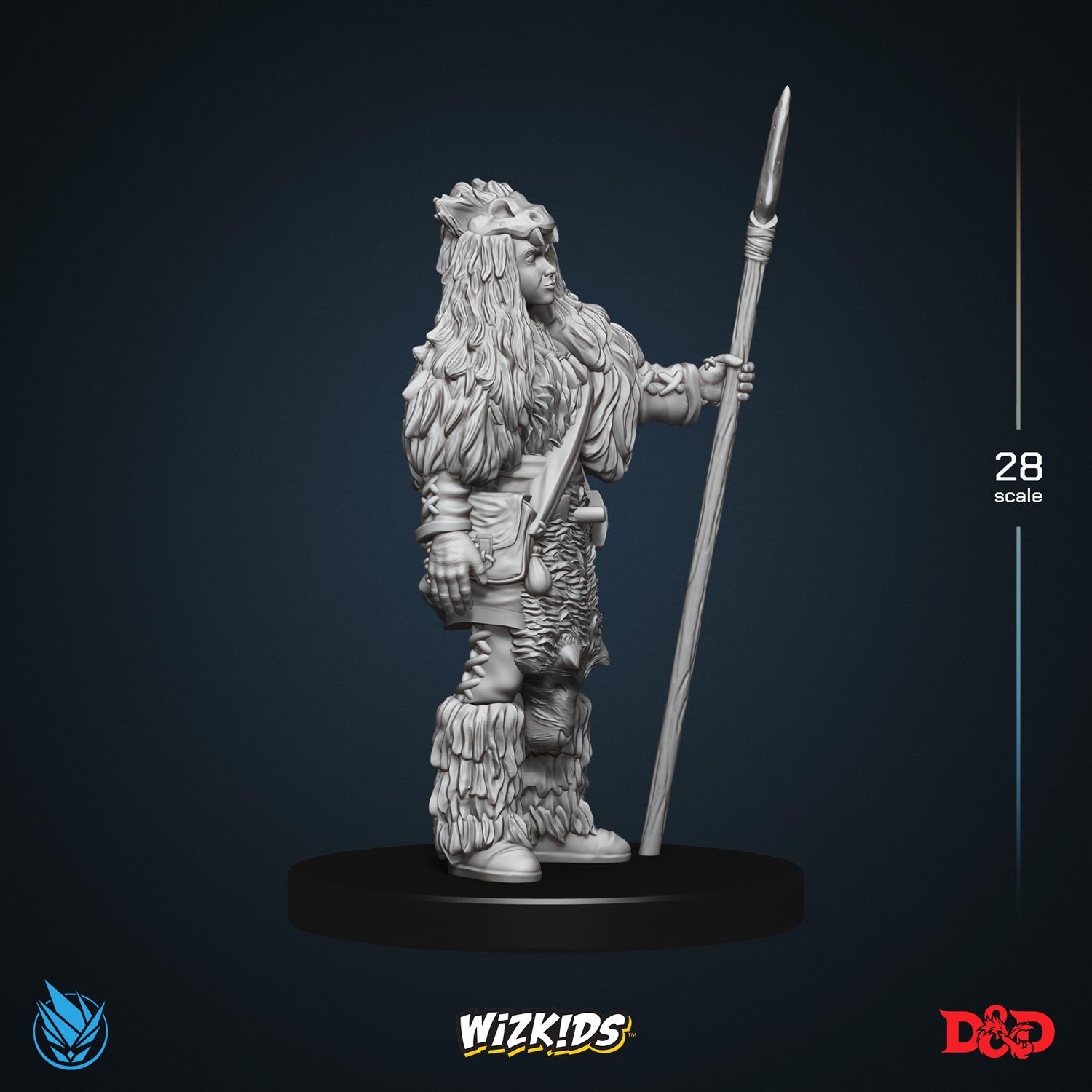 Reghed Nomad 3D MINIATURE DnD