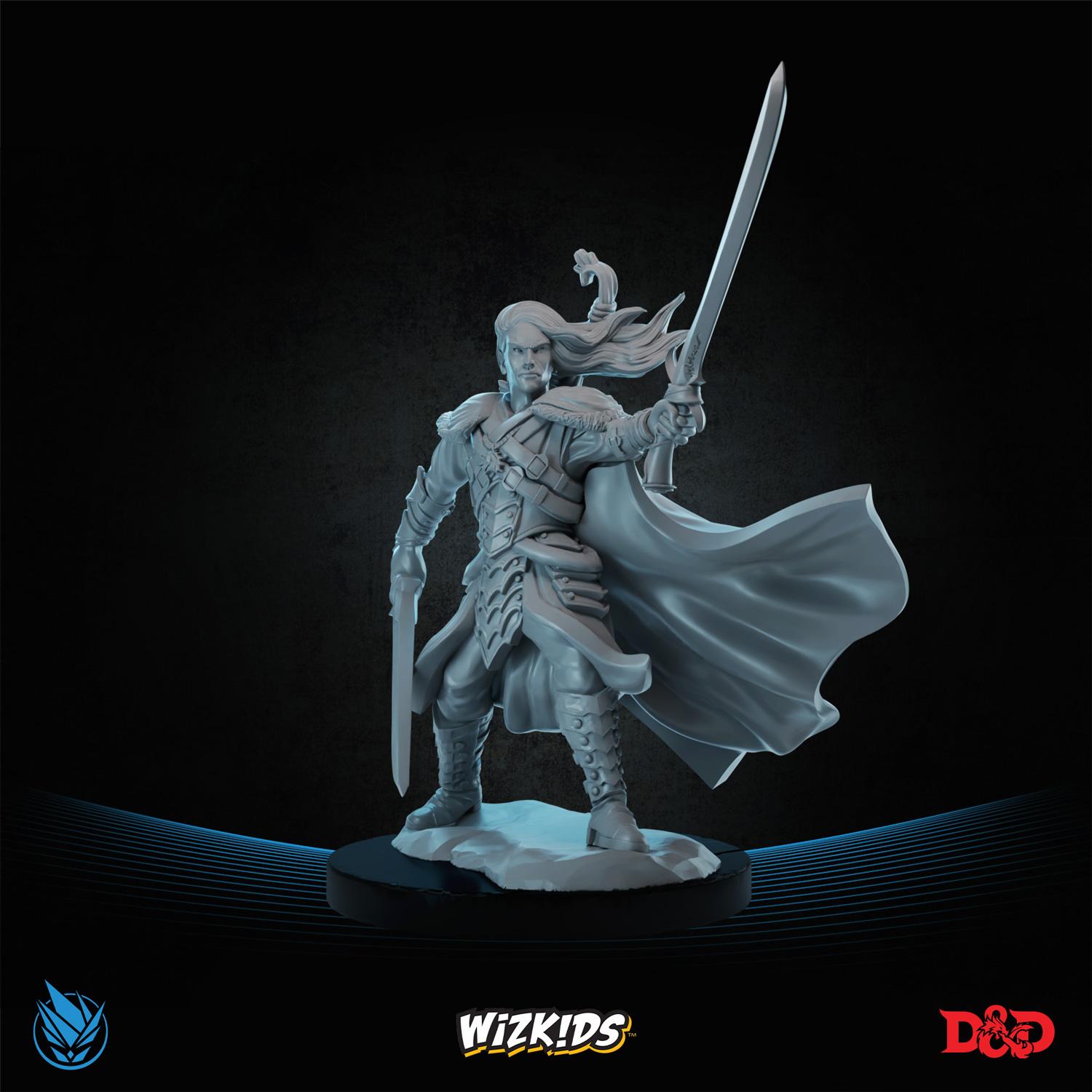 DARK ELF 3D MINIATURE DnD