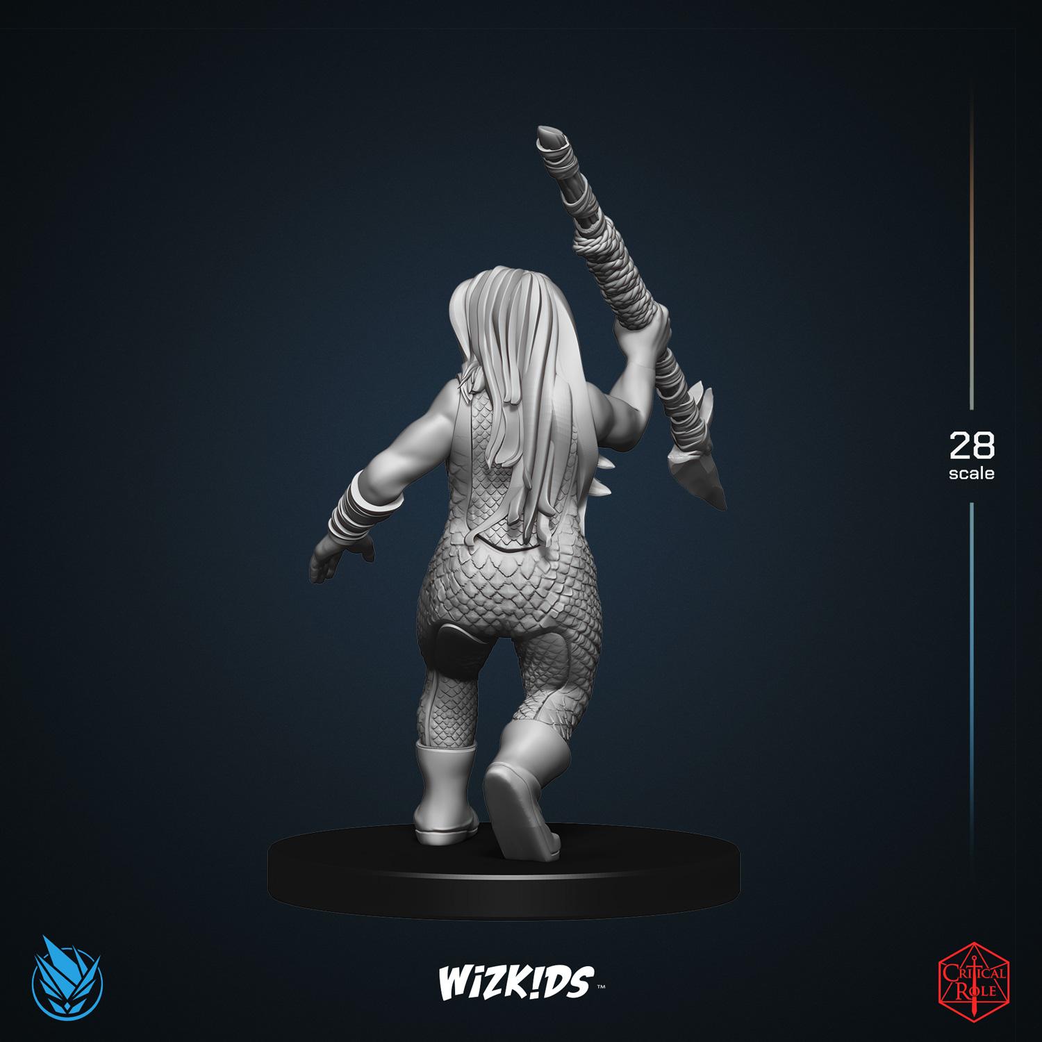 Ashari Wave Rider 3D MINIATURE CRITICAL ROLE Tal'Dorei