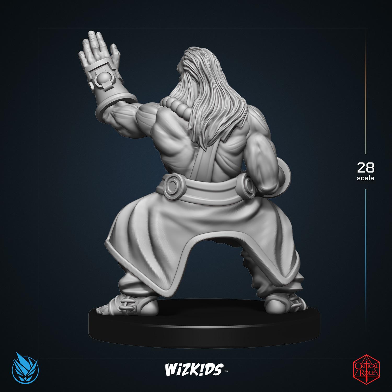 Earthbreaker Groon 3D MINIATURE CRITICAL ROLE Tal'Dorei