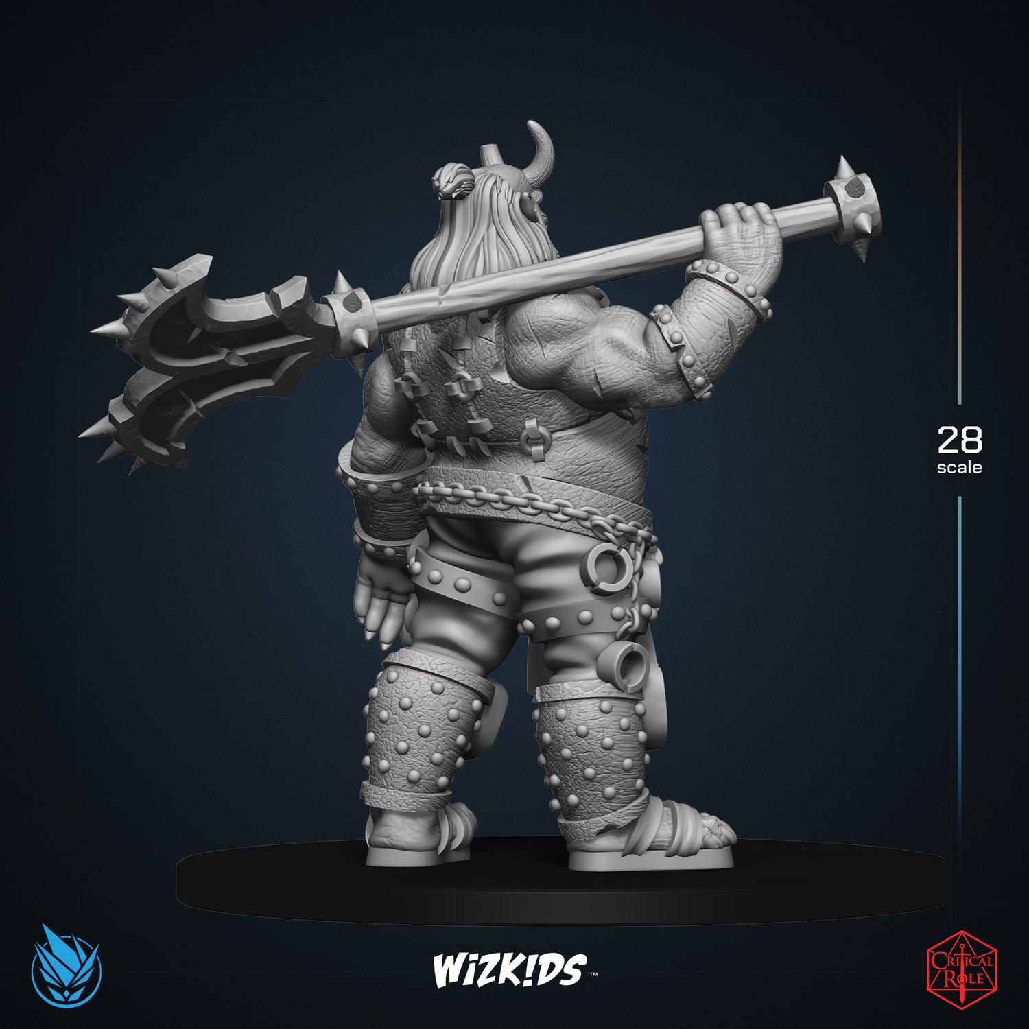 Lorenzo 3D MINIATURE CRITICAL ROLE Tal'Dorei