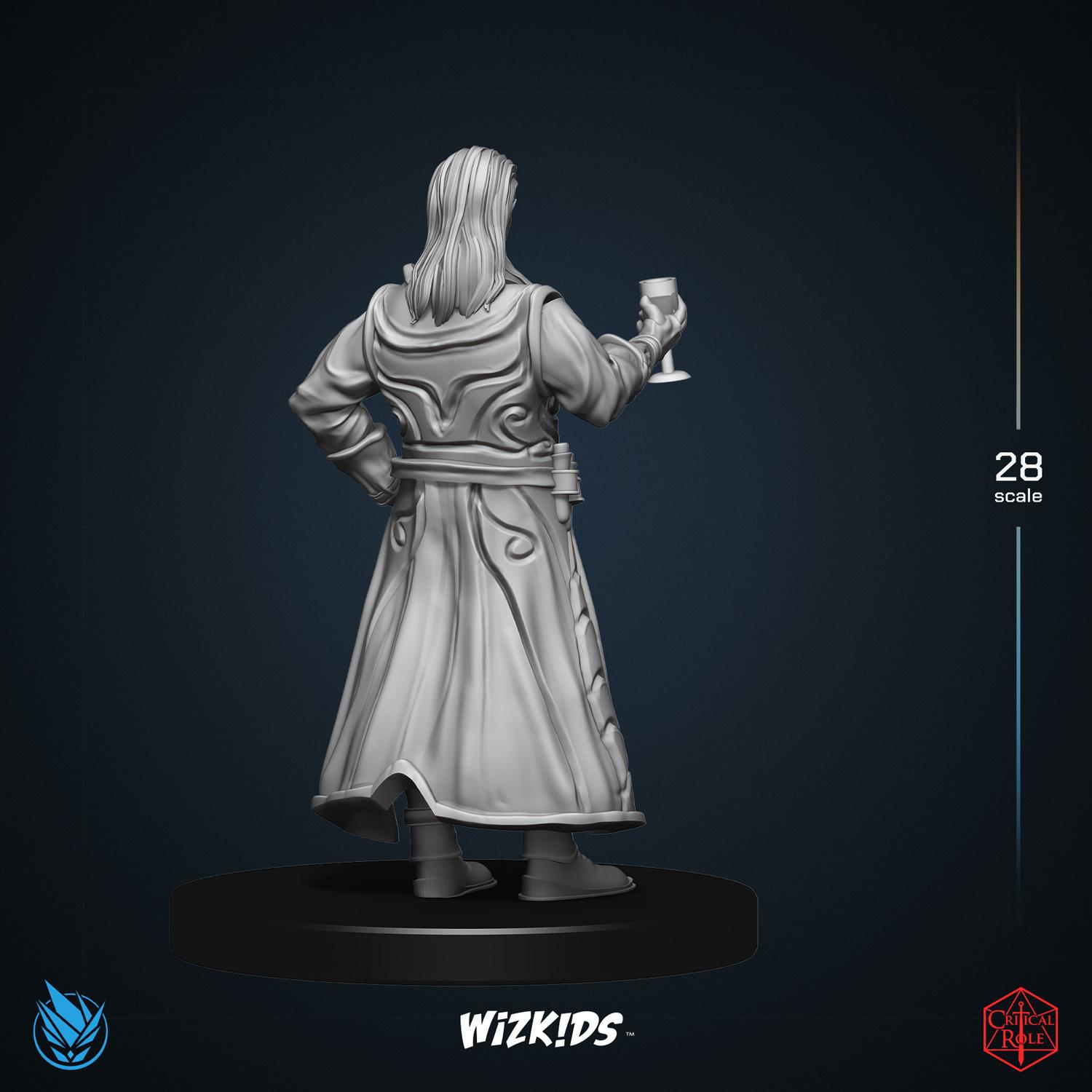 The Gentleman 3D MINIATURE CRITICAL ROLE Tal'Dorei