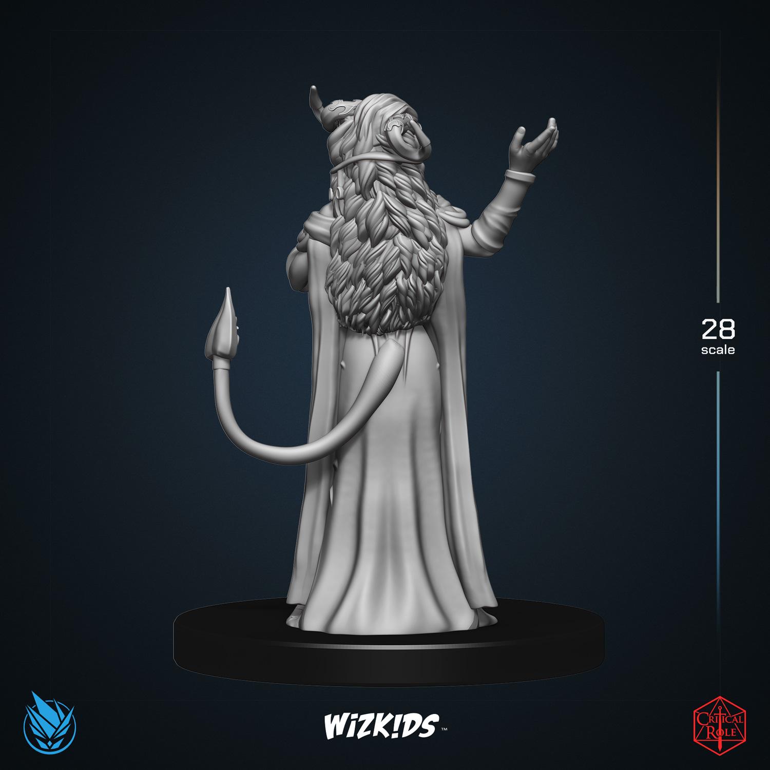 Marion Lavorre 3D MINIATURE CRITICAL ROLE Tal'Dorei