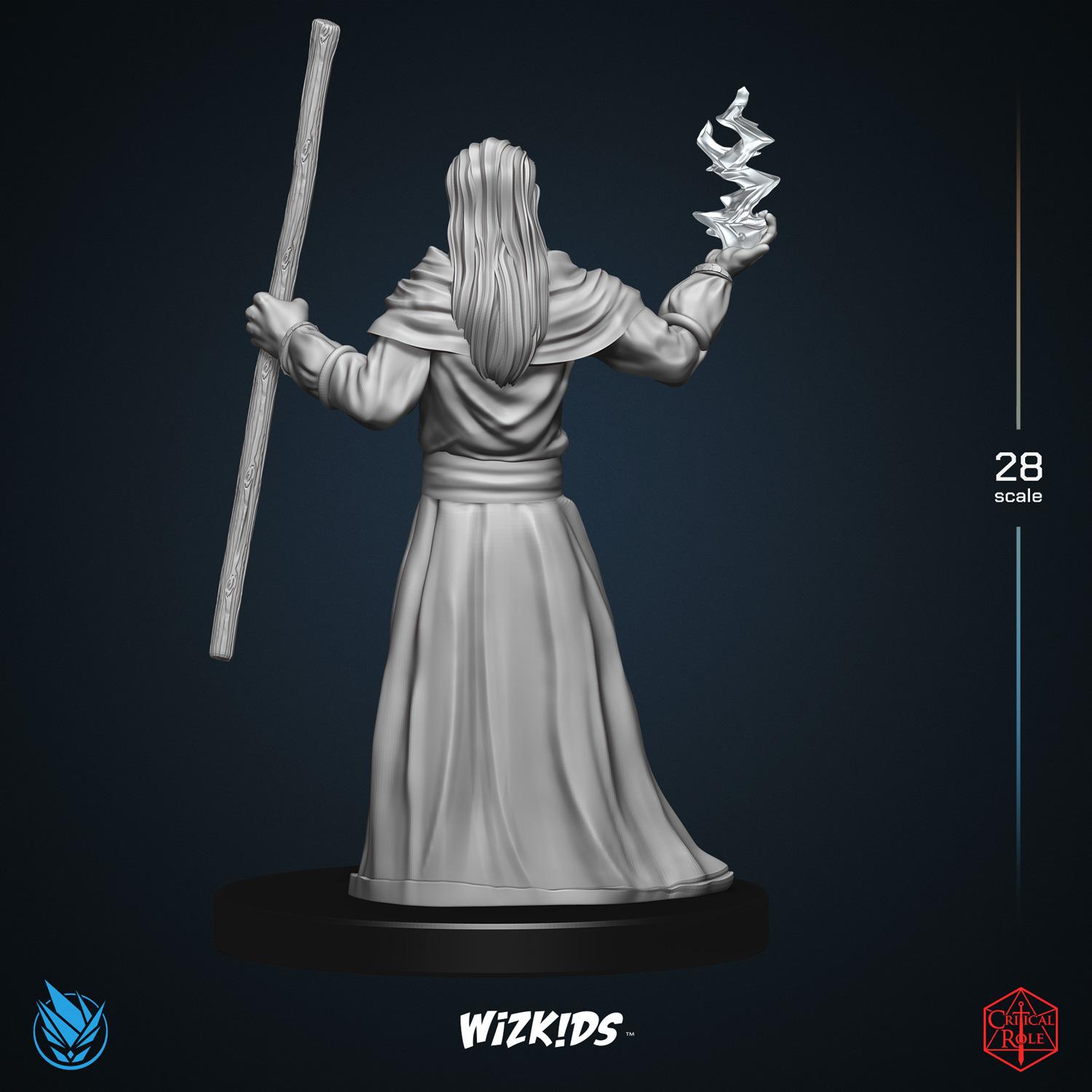 Trent Ikithon 3D MINIATURE CRITICAL ROLE Tal'Dorei