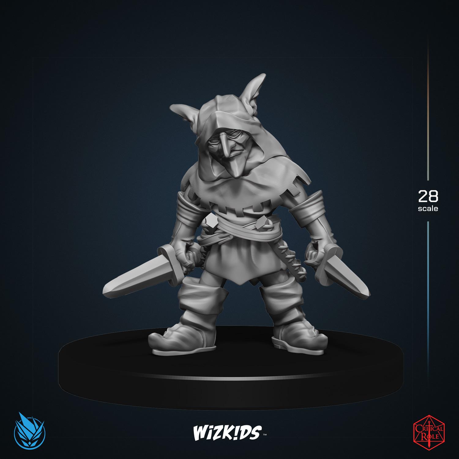 Ravager Stabby-Stabber 3D MINIATURE CRITICAL ROLE Tal'Dorei