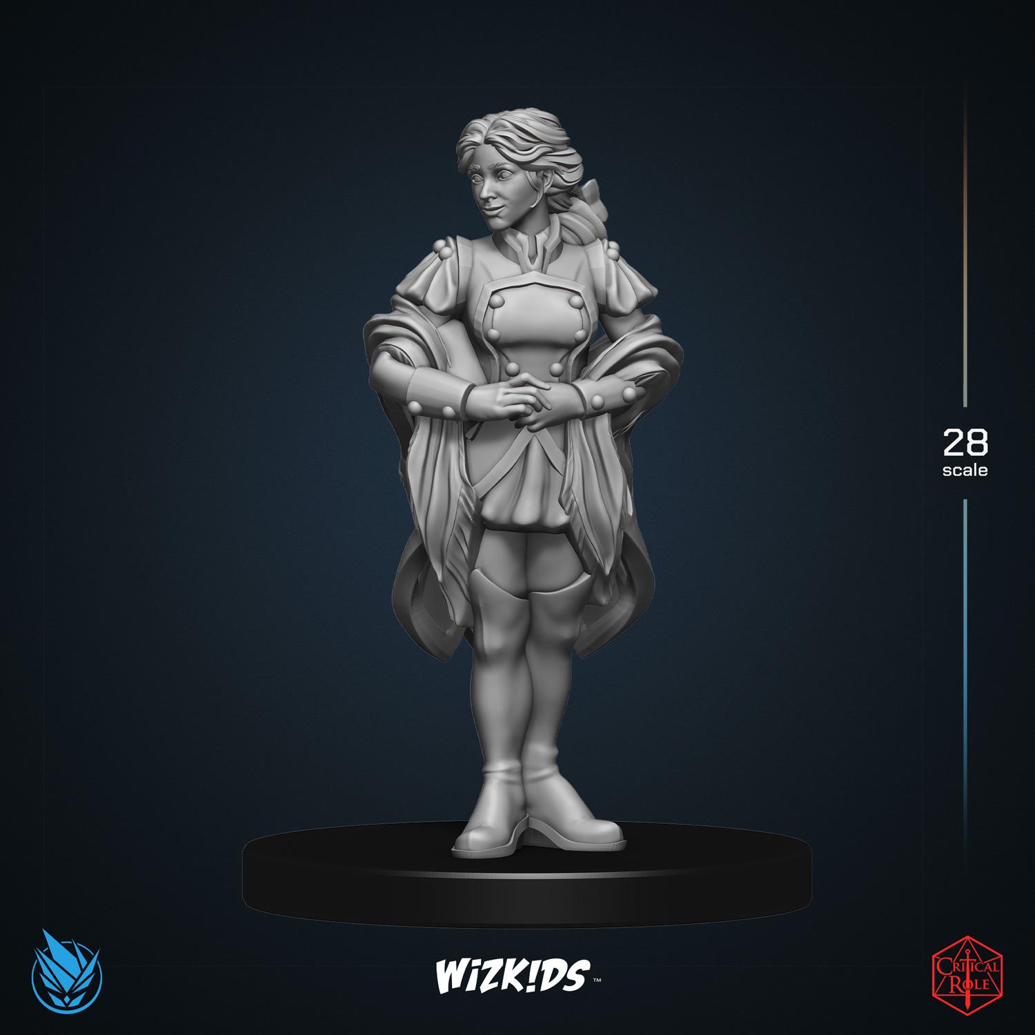 Cassandra de Rolo 3D MINIATURE CRITICAL ROLE Tal'Dorei