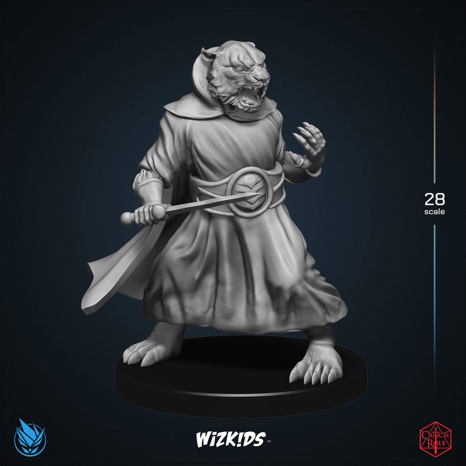 Hotis 3D MINIATURE CRITICAL ROLE Tal'Dorei