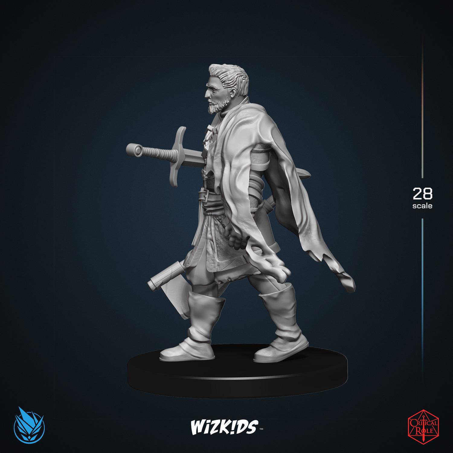 The Hollow One 3D MINIATURE CRITICAL ROLE Tal'Dorei