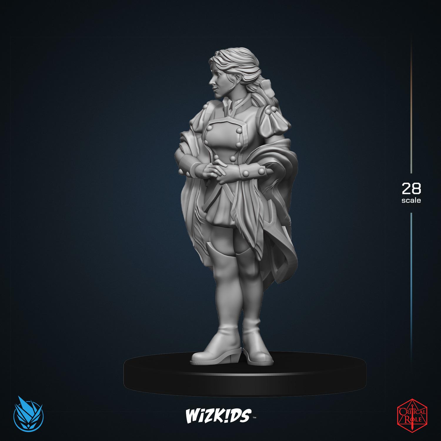 Cassandra de Rolo 3D MINIATURE CRITICAL ROLE Tal'Dorei