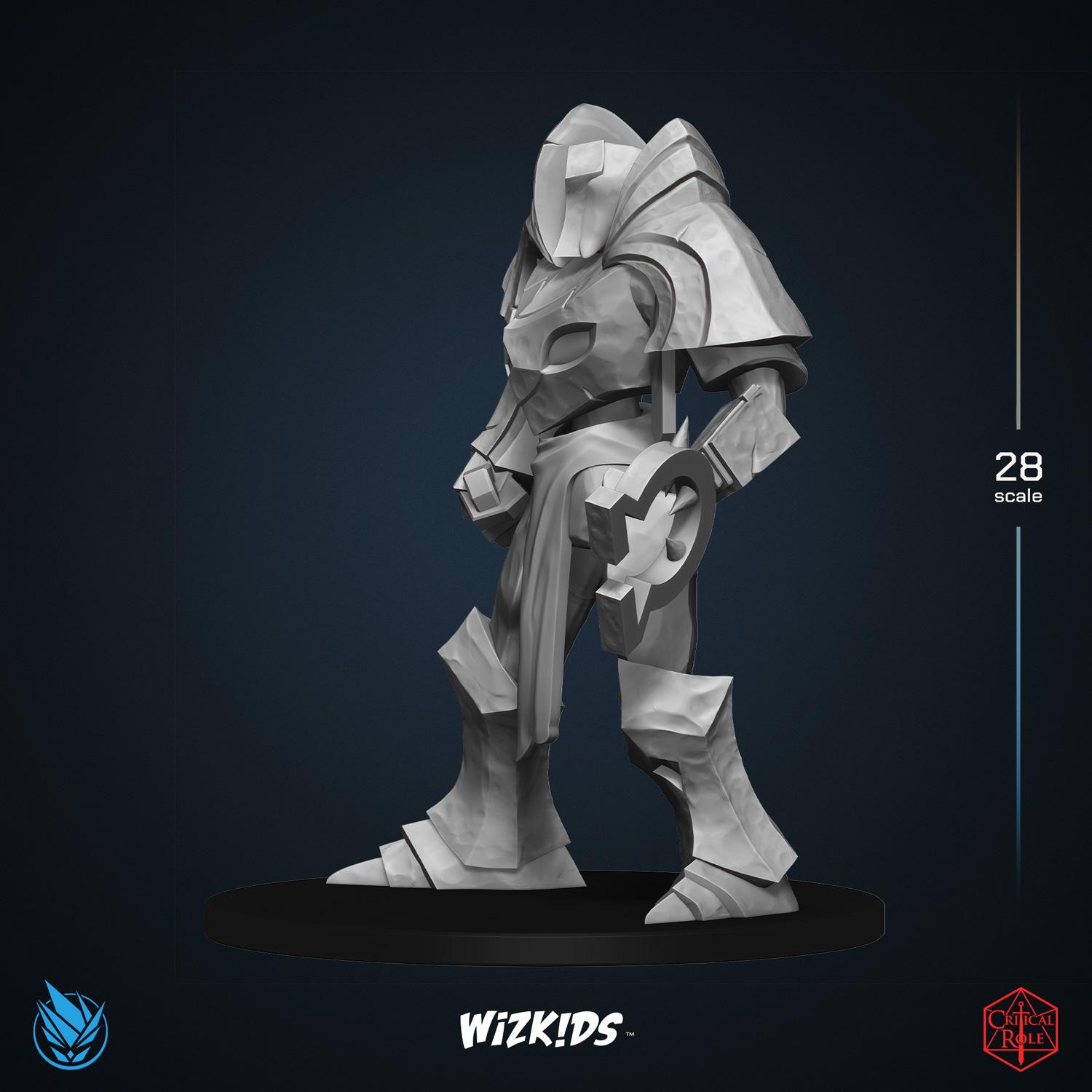 Magehunter Golem 3D MINIATURE CRITICAL ROLE Tal'Dorei