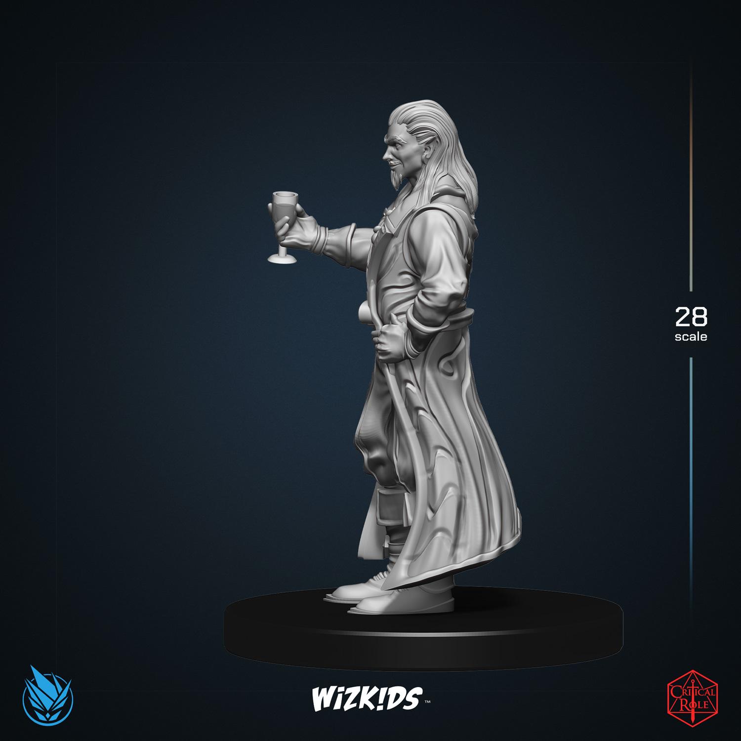 The Gentleman 3D MINIATURE CRITICAL ROLE Tal'Dorei