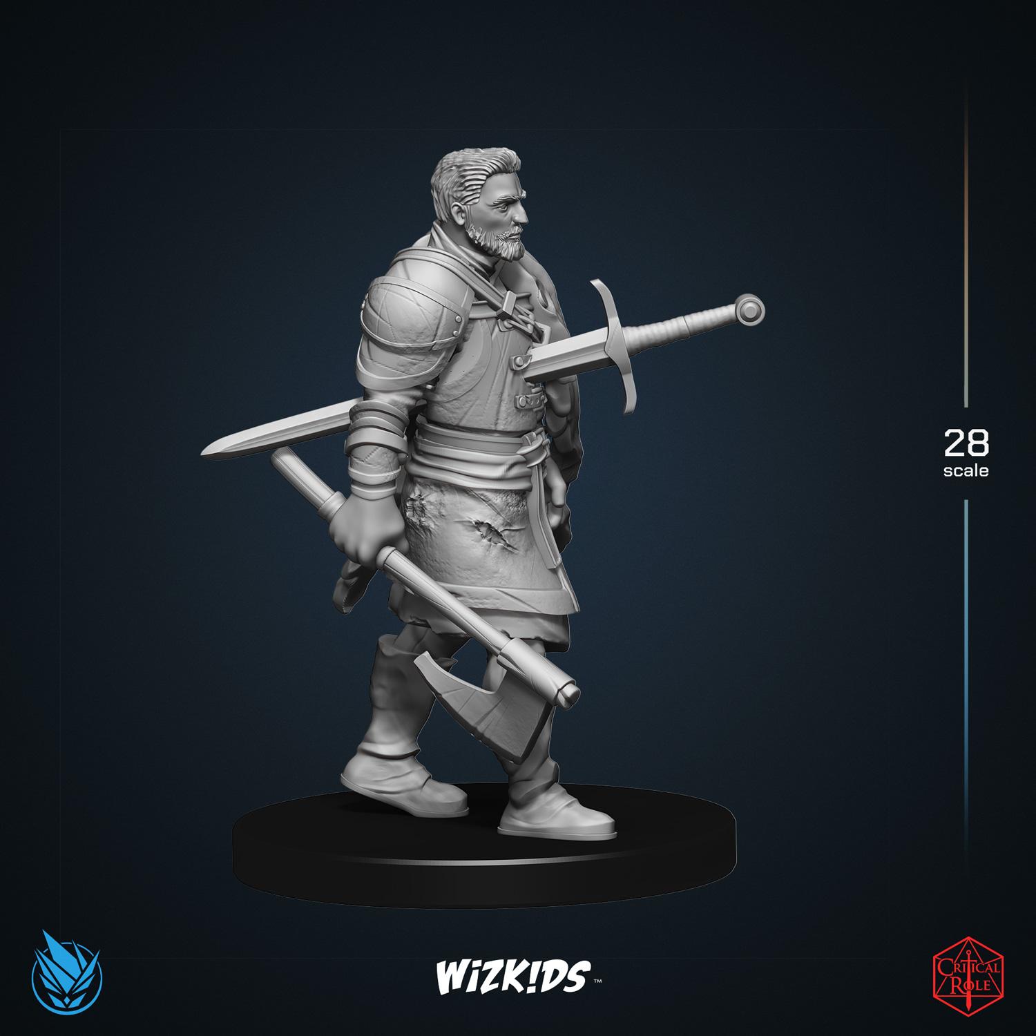 The Hollow One 3D MINIATURE CRITICAL ROLE Tal'Dorei