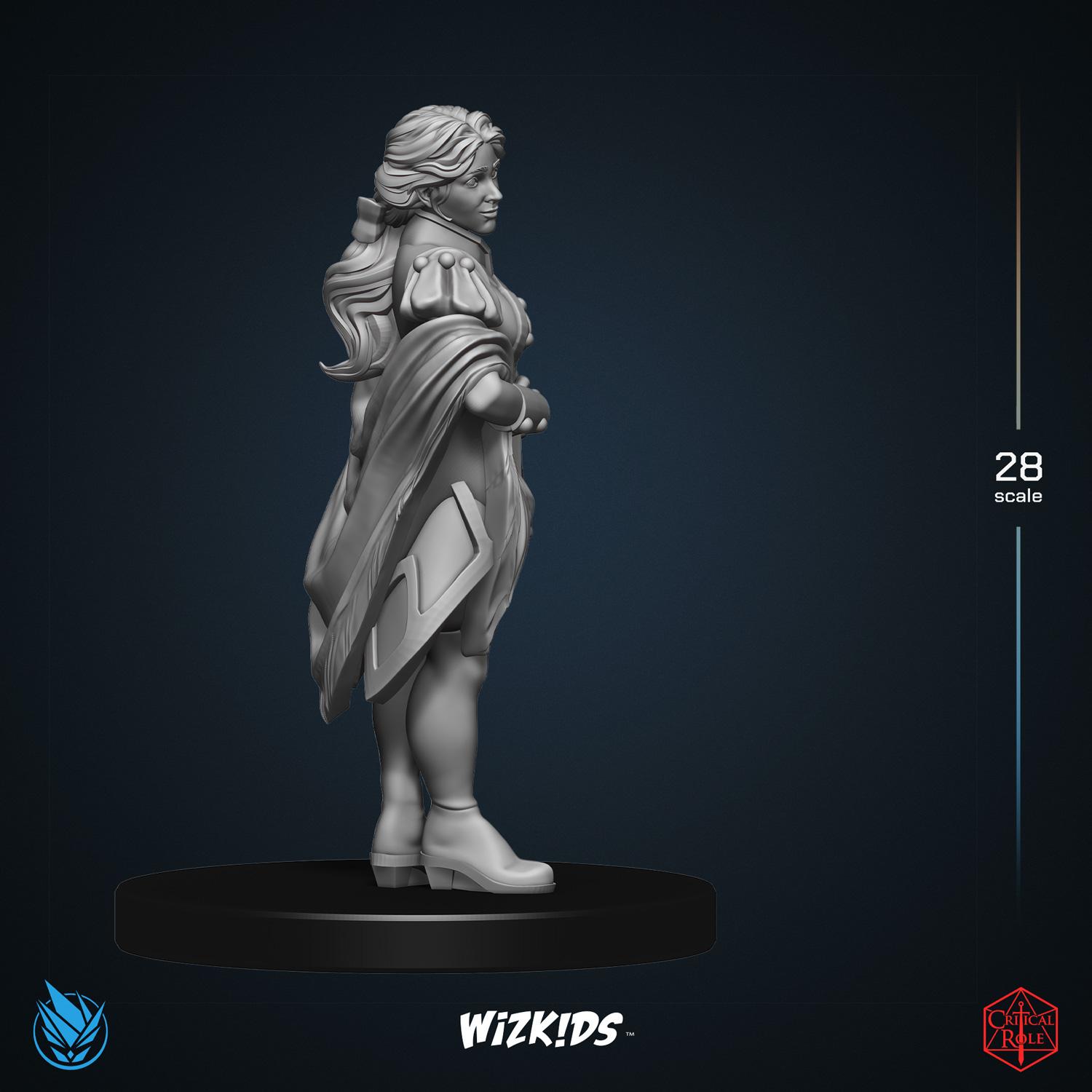 Cassandra de Rolo 3D MINIATURE CRITICAL ROLE Tal'Dorei