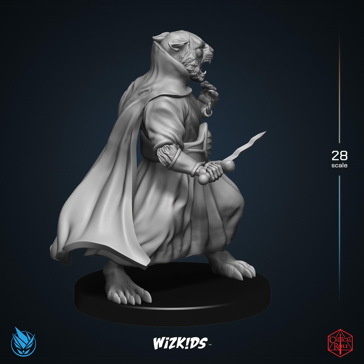 Hotis 3D MINIATURE CRITICAL ROLE Tal'Dorei