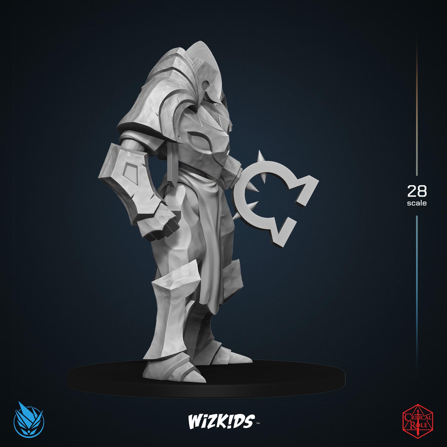 Magehunter Golem 3D MINIATURE CRITICAL ROLE Tal'Dorei