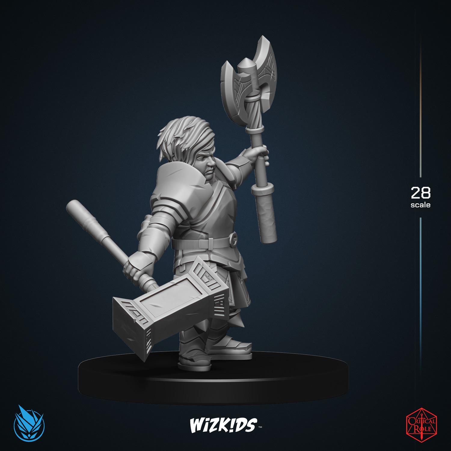 Keg 3D MINIATURE CRITICAL ROLE Tal'Dorei