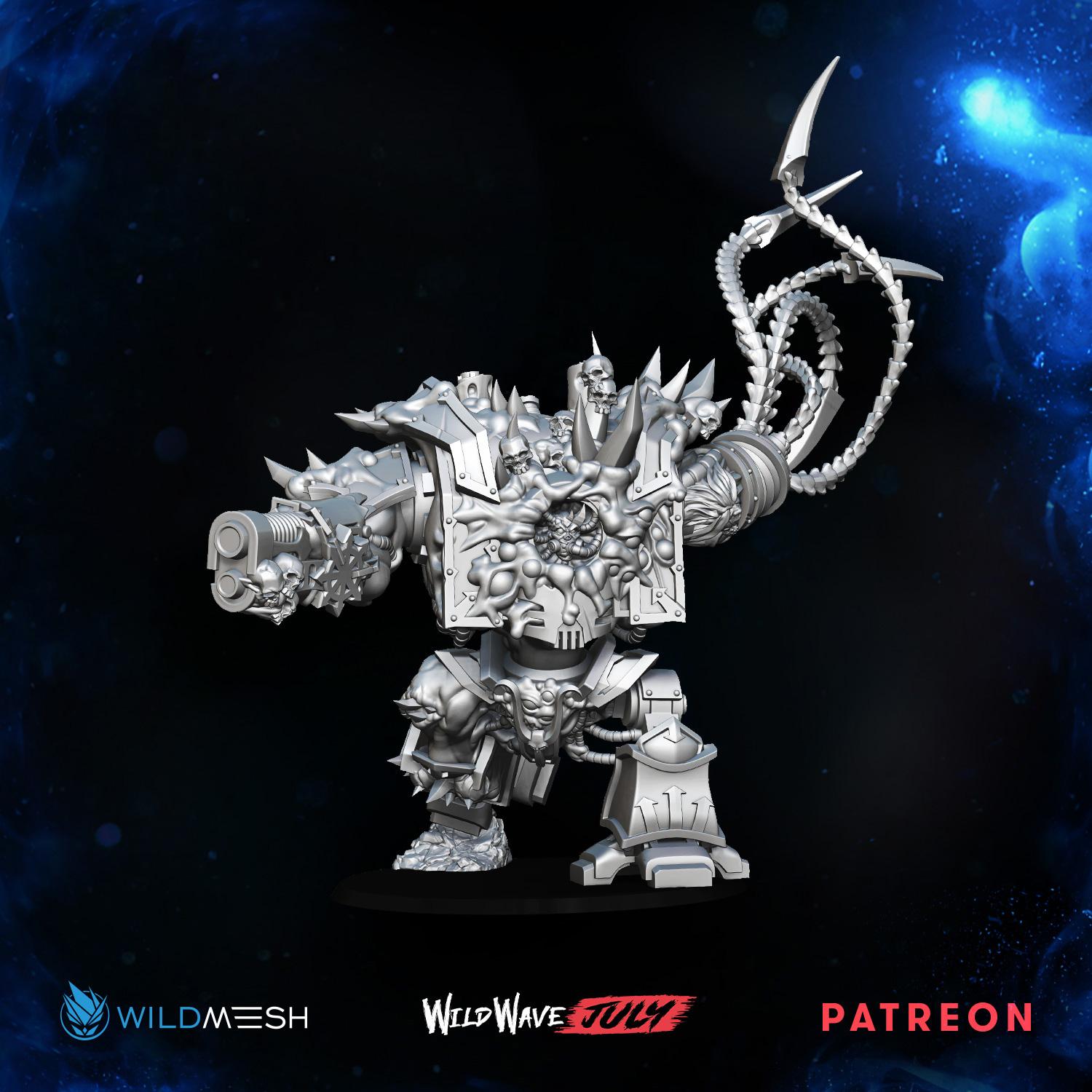 Juggernaut 3D MINIATURE WILDMESH