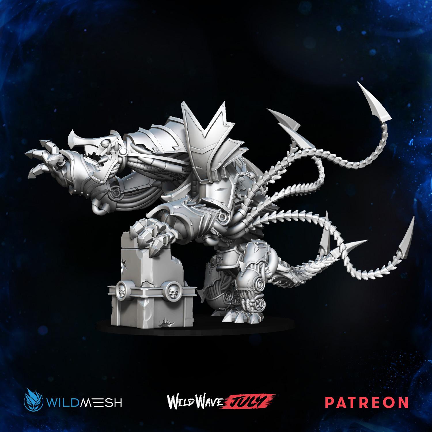 Chaos Steelhound 3D MINIATURE WILDMESH