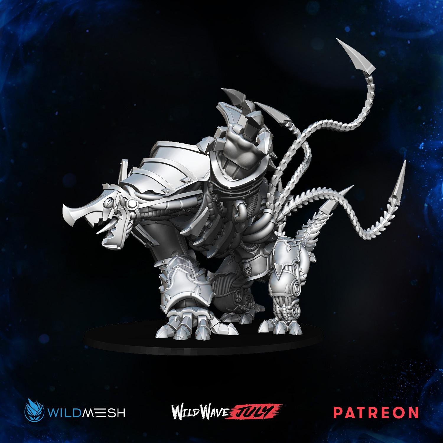 Chaos Steelhound 3D MINIATURE WILDMESH