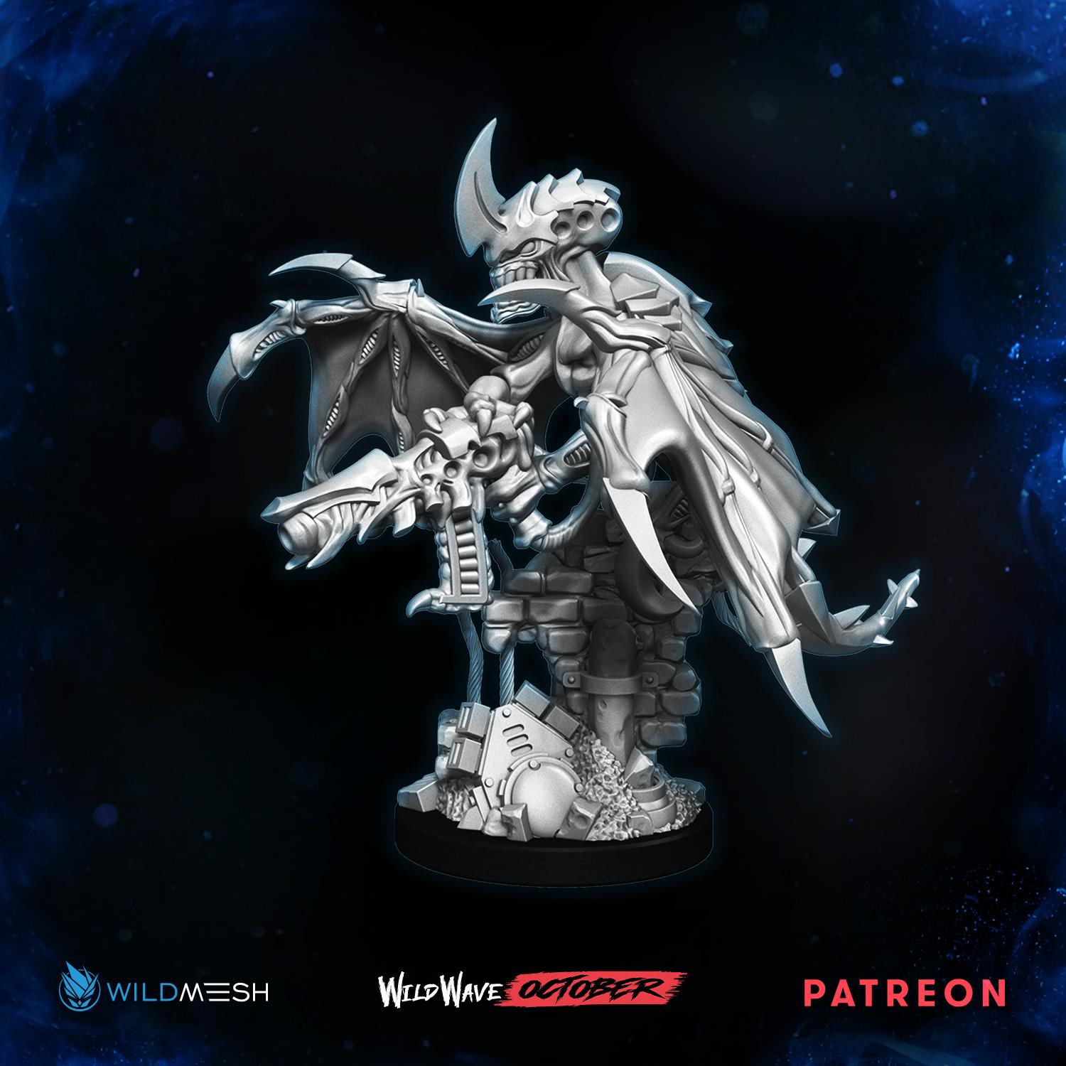 Hive Harpies 3D MINIATURE WILDMESH PATREON