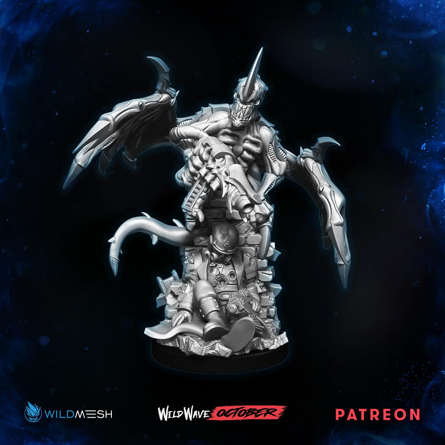 Hive Harpies 3D MINIATURE WILDMESH PATREON