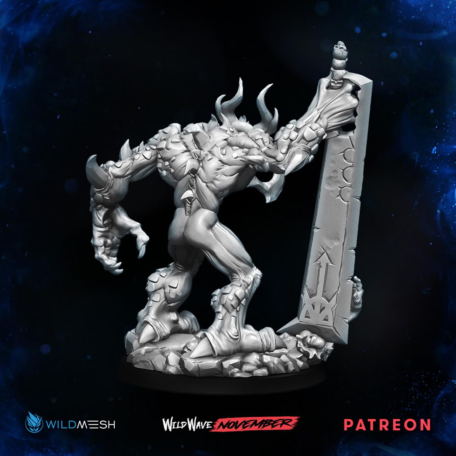 Wrathclaw 3D MINIATURE WILDMESH PATREON