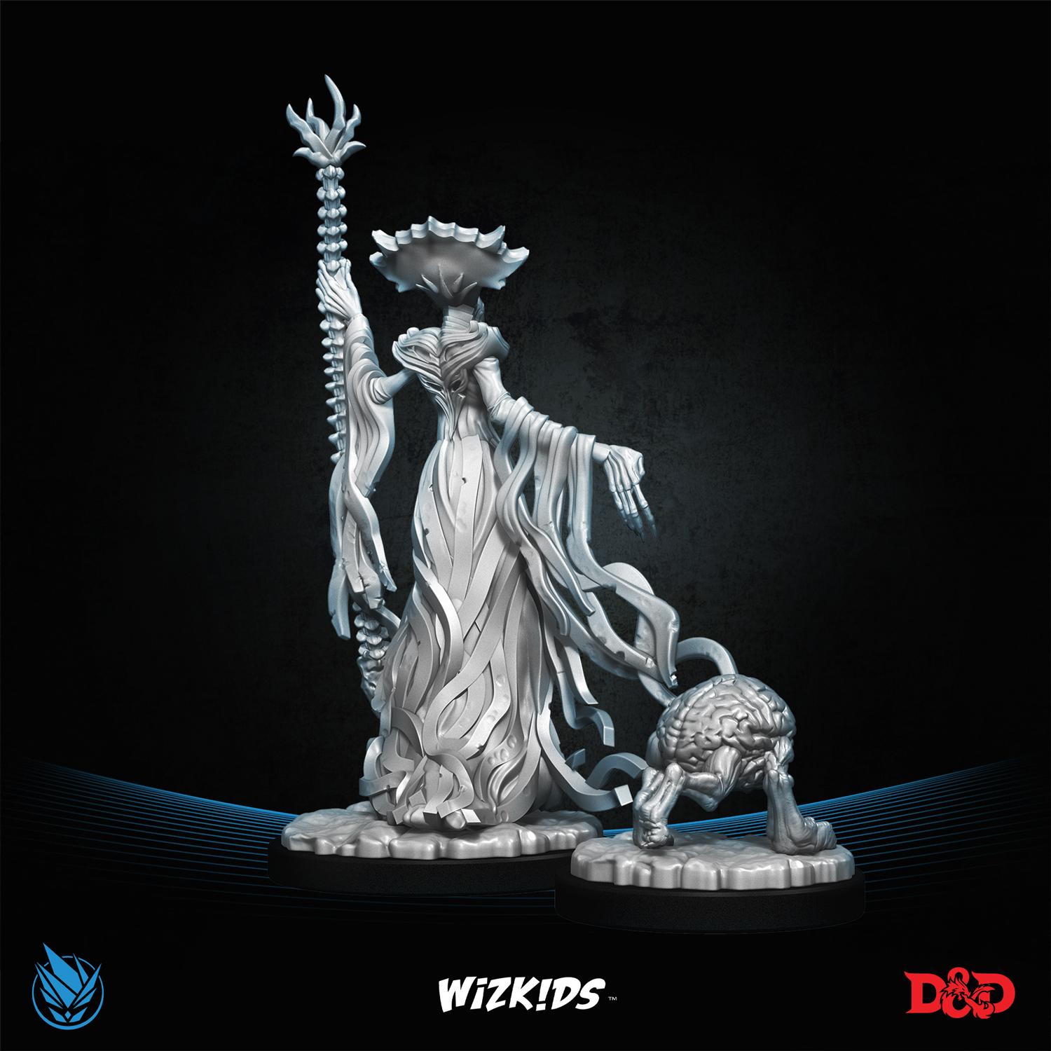 MIND FLAYER 3D MINIATURE D&D