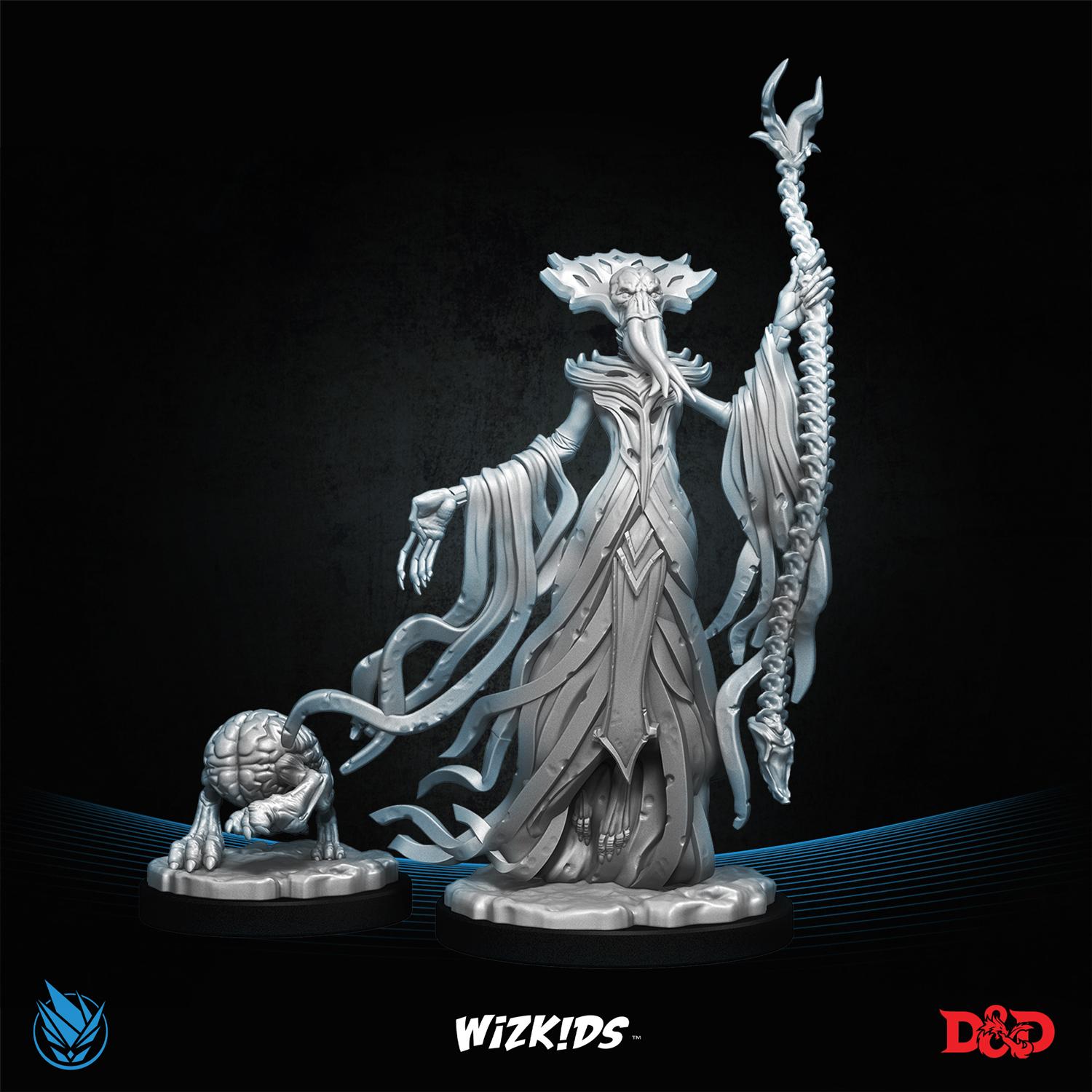 MIND FLAYER 3D MINIATURE D&D