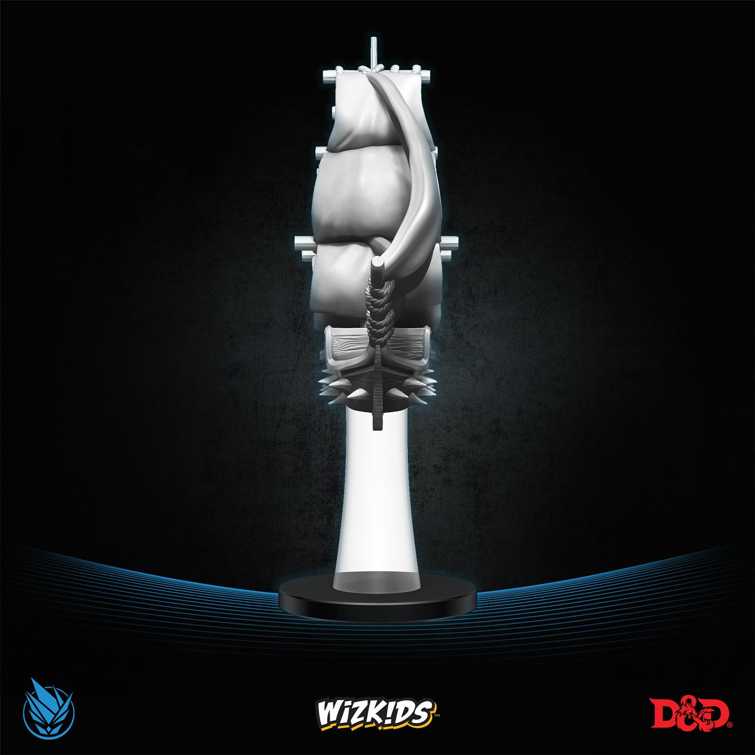 DDMW24 072 SpaceGalleon Front tabletop miniature